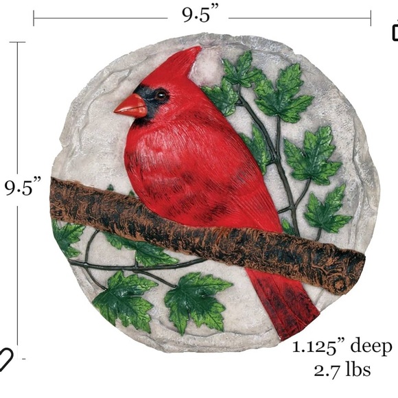 Resin Cardinal Decor - Picture 2 of 8